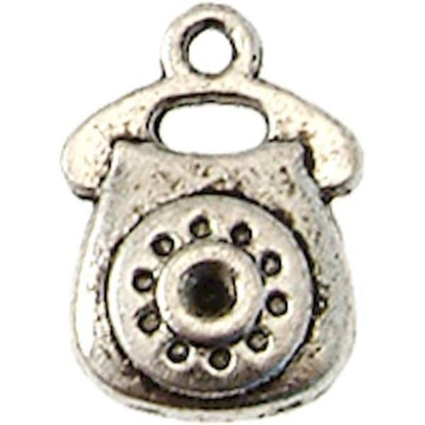 Metallberlock - Telefon - Silver - MegaCrea
