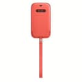 Miniatyrbild 3 av 4: Apple Iphone 12 / 12 Pro Leather Sleeve With Magsafe - Pink Citrus