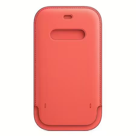 Apple Iphone 12 / 12 Pro Leather Sleeve With Magsafe - Pink Citrus