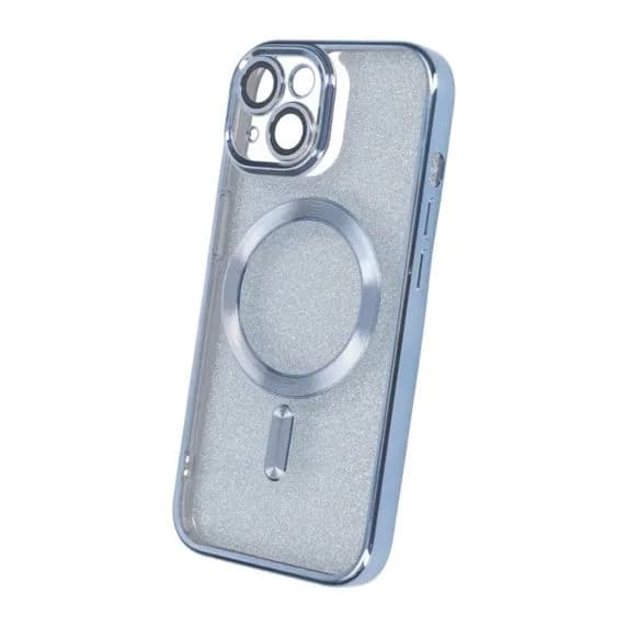 Luxury Mobilskal med Magsafe iPhone 15 - Blå