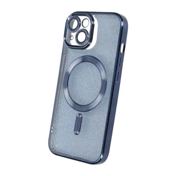Luxury Mobilskal med Magsafe iPhone 15 - Mörkblå