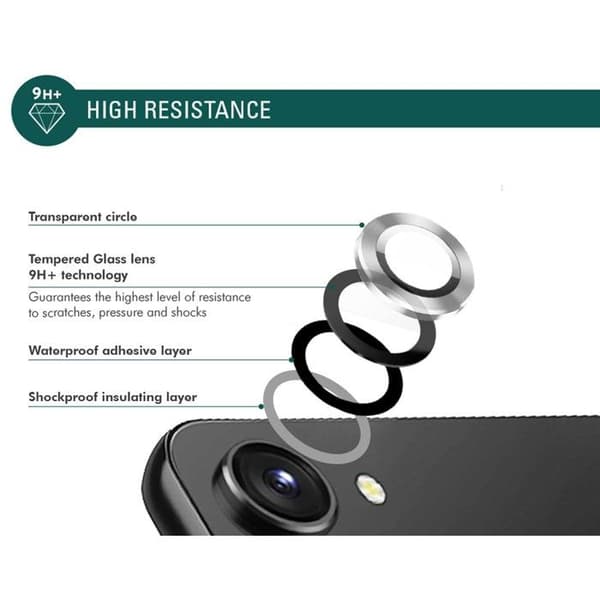 Kameralinsskydd Galaxy Z Fold 6 livstidsgaranti Force Glass