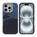 Miniatyrbild 1 av 6: iPhone 16 Pro Skal med Magsafe och Utfällbart Stativ - Berg Blå