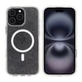 Miniatyrbild 1 av 4: iPhone 16 Pro Max Rvelon Mobilskal TPU med MagSafe - Glitter Vit