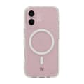 Miniatyrbild 3 av 5: iPhone 16 Rvelon Mobilskal TPU med MagSafe - Glitter Vit