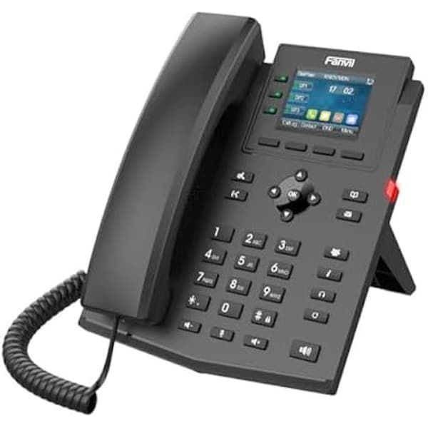 Mono headset - FANVIL - HT301-U - USB-port - Brusreducering - Färg Svart