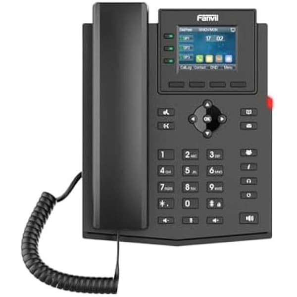 Mono headset - FANVIL - HT301-U - USB-port - Brusreducering - Färg Svart
