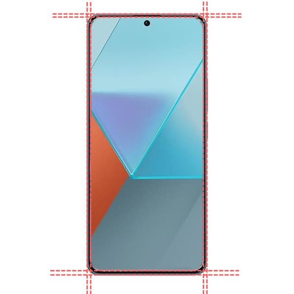 Härdat glas för Xiaomi Redmi Note 13 PRO 5G och kameraskydd [Pack 2] Filmglas skydd Phonillico®