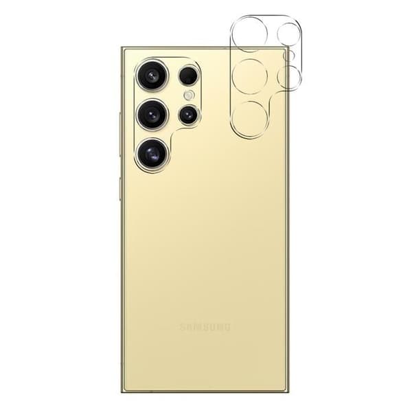 Härdat Glas - Phonillico - Samsung Galaxy S24 ULTRA - Pack 2 - Repellerande mot repor - Transparent