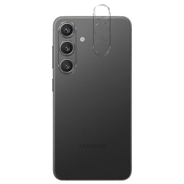 Skyddfilm - Phonillico - Samsung Galaxy S24 - Svart Härdat Glas - Anti-Spion - Pack 2