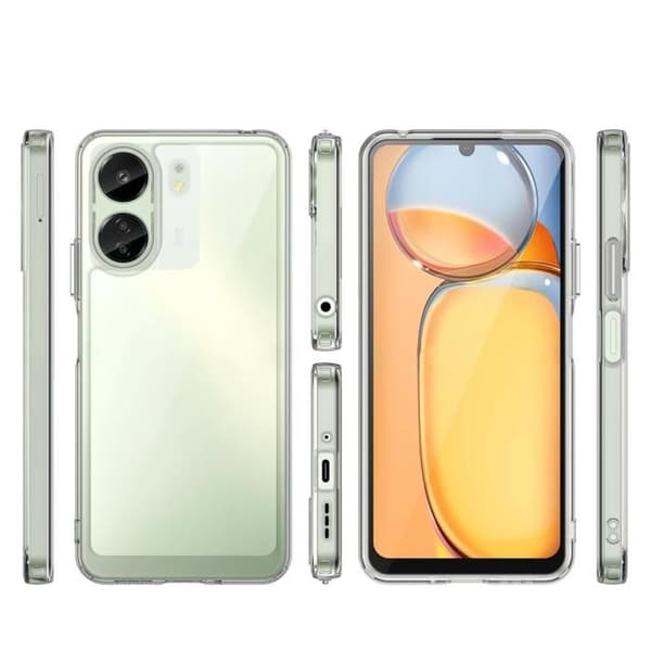 Coque för Xiaomi Redmi 13C och 2 härdat glas skärmskydd Phonillico®
