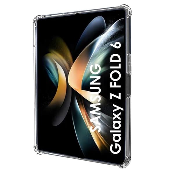 Stöttålig skal för Samsung Galaxy Z FOLD 6 och 2 Härdat Glas och 2 Kameraglas Phonillico®