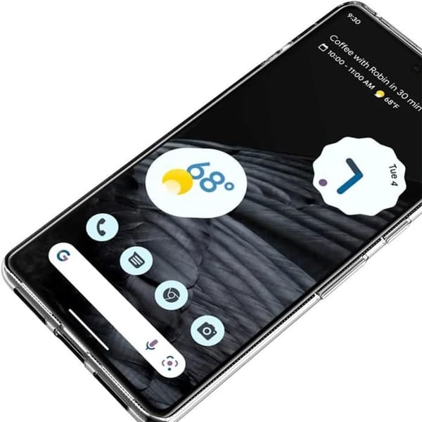 Coque för Google Pixel 7 PRO och 2 Skydd för Skärm i Ultra Tunn Hydrogel Plast Phonillico®