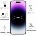 Miniatyrbild 3 av 4: Fodral för iPhone 15 PRO MAX och 2 härdade glas för skärmen samt 2 kameraskydd - Inbyggd magnetisk cirkel Phonillico®