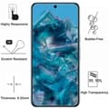 Miniatyrbild 3 av 4: Transparent skal för Google Pixel 8 PRO och 2 filmer av härdat glas skärmskydd Phonillico®