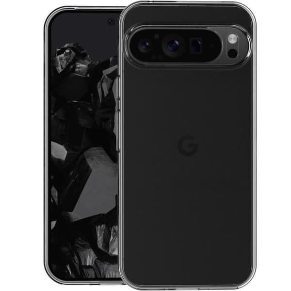 TPU-skal för Google Pixel 9 Pro XL och 2 härdade glasfilmer skärmskydd Phonillico®