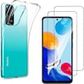 Miniatyrbild 1 av 4: Fodral för Xiaomi Redmi Note 11 - Redmi Note 11S och 2 Skärmskydd i härdat glas Phonillico®