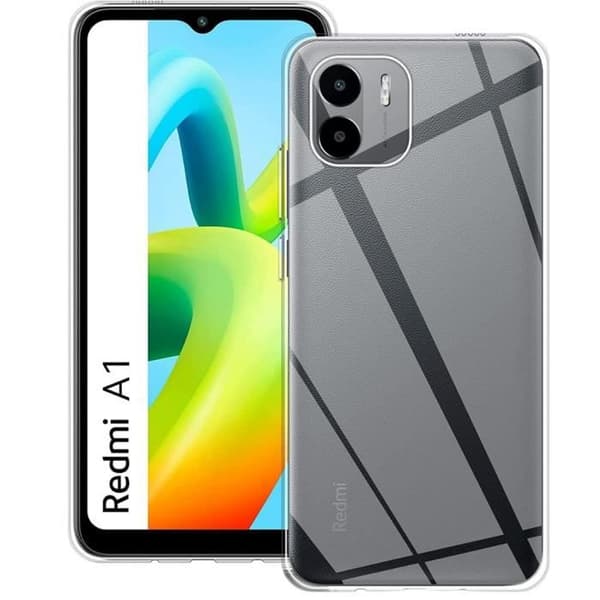 Coque för Xiaomi Redmi A1 och 2 St Glas Skärmskydd Phonillico®