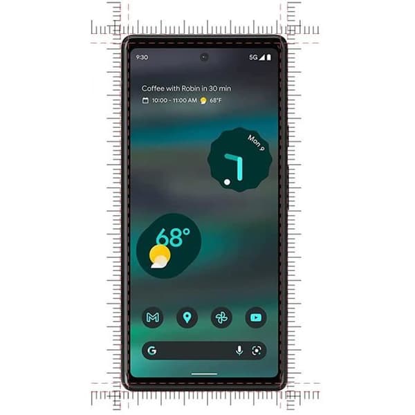 Skyddsfodral för Google Pixel 6a och 2 Härdat Glas Skärmskydd Phonillico®