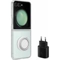Miniatyrbild 3 av 4: Samsung Galaxy Z Flip 5 startpaket med 25W EU-nätladdare - EF-XF73KKTEGWW