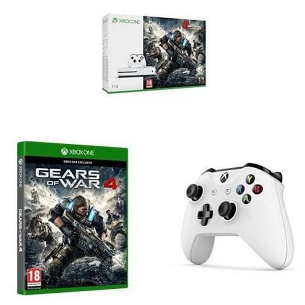 Xbox One 1TB-konsol och Gears of War 4- USED