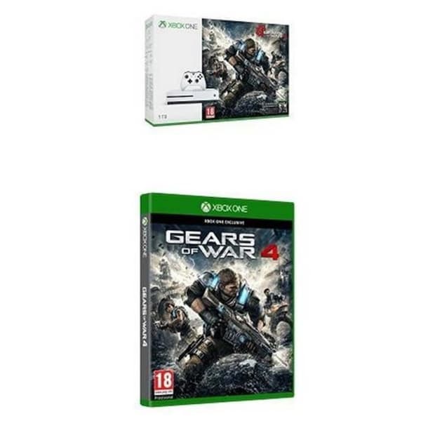 Xbox One 1TB-konsol och Gears of War 4- USED