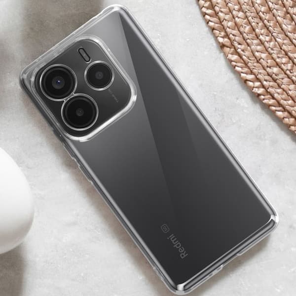 Packskydd för Redmi Note 14 5G, mjuk skal och härdat glas Mayaxess Transparent