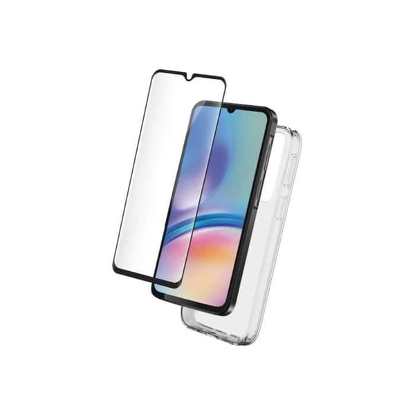 Pack Tillbehör 2 i 1 för Samsung Galaxy A05s BigBen Connected Transparent