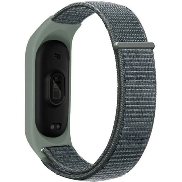 Eternico Airy för Xiaomi Mi band 5 / 6 / 7 Elefantgrå