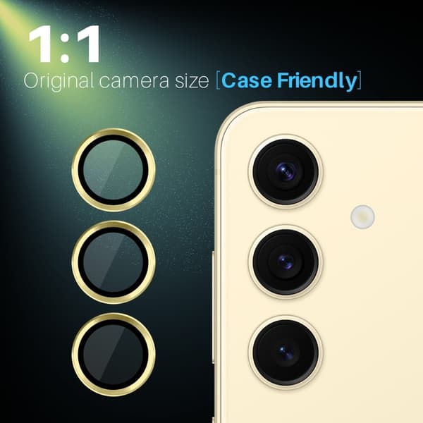 NORTHJO för Samsung Galaxy S25 Härdat Glas Kameralinsskydd