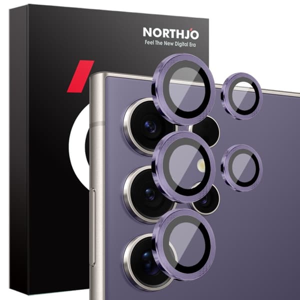 NORTHJO for Samsung Galaxy S25 Ultra Herdet Glass Kameralinsebeskytter