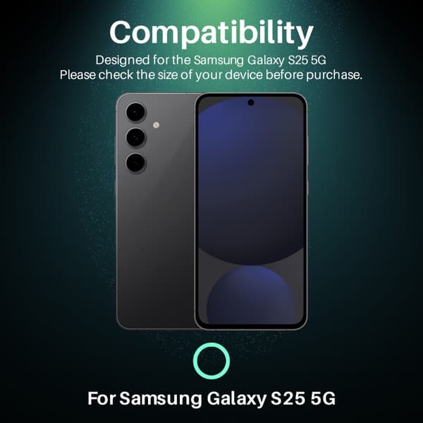 NORTHJO för Samsung Galaxy S25 Härdat Glas Kameralinsskydd