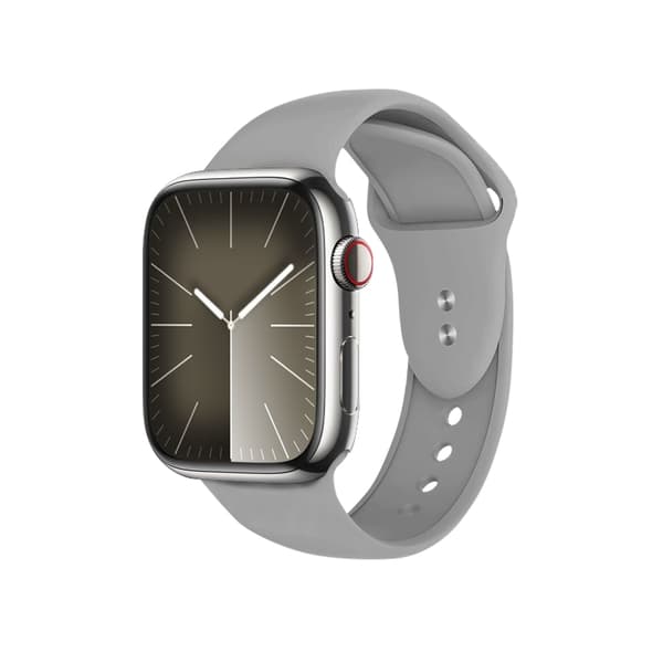 Crong Liquid – Strap for Apple Watch 44/45/46/49 mm (gray)