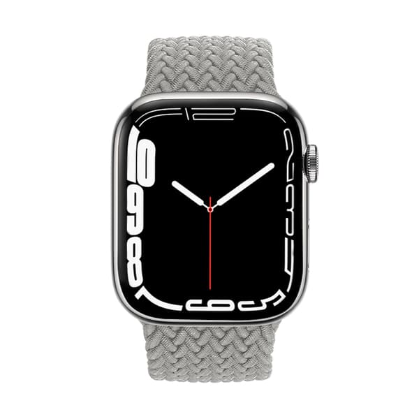 Crong Wave Band til Apple Watch 38/40/41 mm (lysegrå)