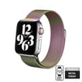 Miniatyrbild 1 av 2: Crong Milano Steel – Stainless steel strap for Apple Watch 38/40/41/42 mm (iridescent)