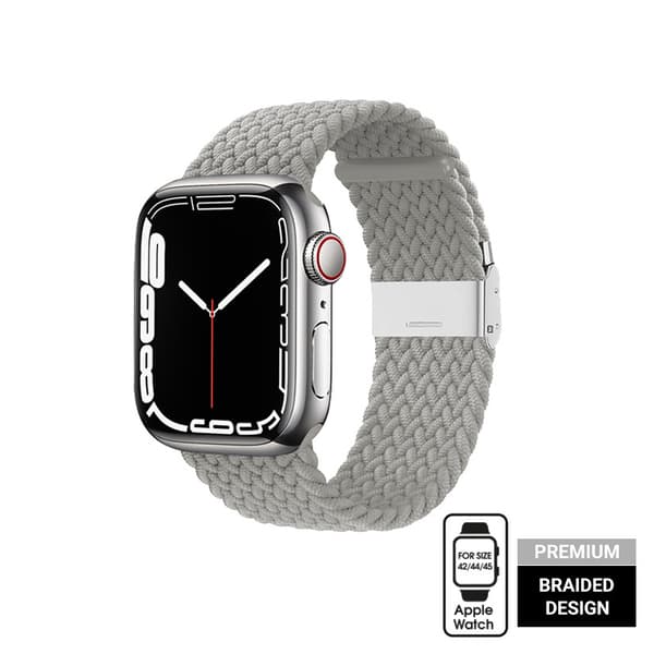 CrongWaveBandförAppleWatch42/44/45mm(ljusgrå)