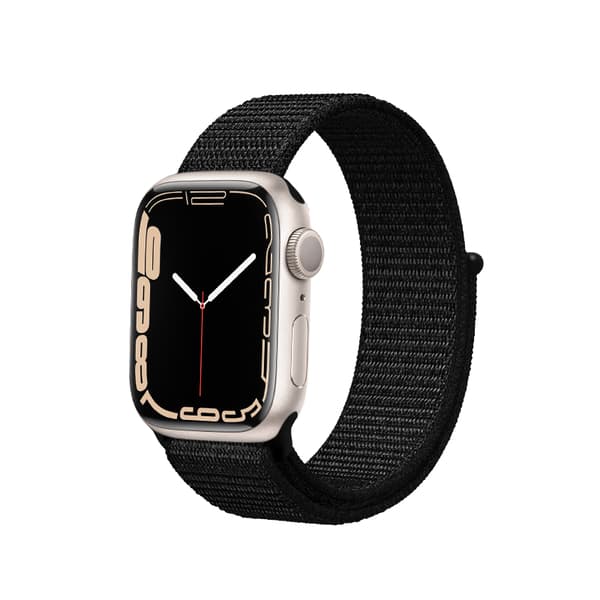 Crong Reflex Sport Band för Apple Watch 42/44/45 mm (svart)