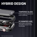 Miniatyrbillede 2 af 2: Crong Hybrid Watch Case - Case with Glass for Apple Watch 45mm (Clear)