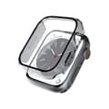 Miniatyrbillede 1 af 2: Crong Hybrid Watch Case - Case with Glass for Apple Watch 45mm (Clear)