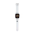 Miniatyrbillede 1 af 2: Karl Lagerfeld 3D Rubber Choupette Head NFT - Strap for Apple Watch 38/40/41 mm (white)