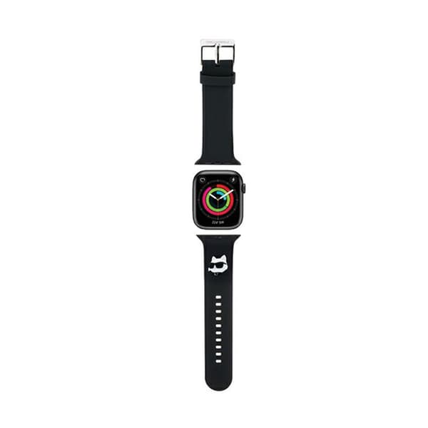 KarlLagerfeld3DgummiChoupetteHeadNFT-RemtilAppleWatch38/40/41mm(sort)