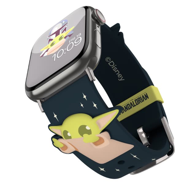 StarWars-BandförAppleWatch38/40/41/42/44/45/49mm(TheMandalorianGroguUsingTheForce3D)