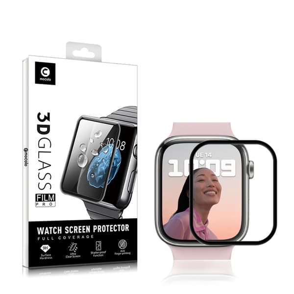 Mocolo3DGlassFullGlue-SkyddsglasförAppleWatch7/841mmskärm