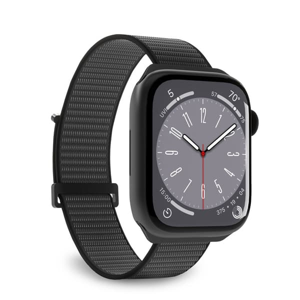 PURO Nylon Sport - Apple Watch Band 44/45/46/49 mm (Black)