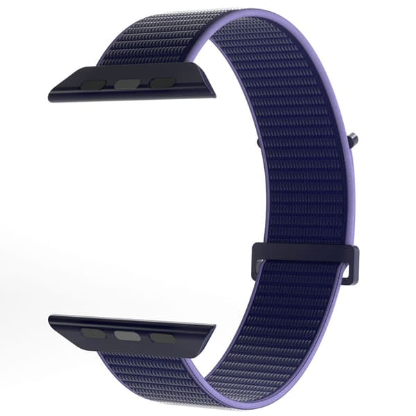 PURO Nylon Sport – Apple Watchin ranneke 42/44/45/49 mm (laivastonsininen)