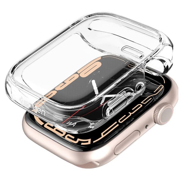 Spigen Ultra Hybrid - Etui til Apple Watch 7/8/9 41 mm (Space Crystal)