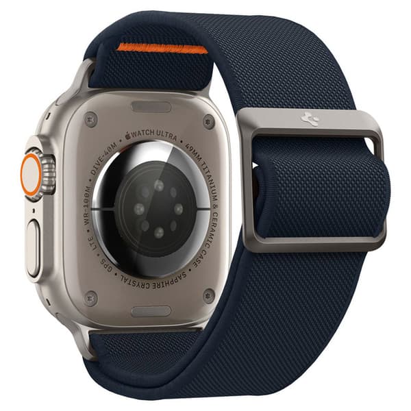 Spigen Fit Lite Ultra – hihna Apple Watchille 42/44/45/49 mm (laivasto)