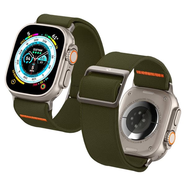 Spigen Fit Lite Ultra - Rem til Apple Watch 42/44/45/49 mm (khaki)