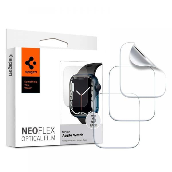 Spigen Neo Flex - Foli Apple Watchille 8/7/6/5/4/SE (45-44) mm (3 kpl)