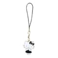 Miniatyrbild 1 av 3: Hallå Kitty Breloque för telefonrem Kitty Cute - Pendentiv för telefon (svart)